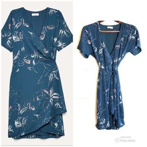 Aritzia Babaton Wallace Wrap Dress